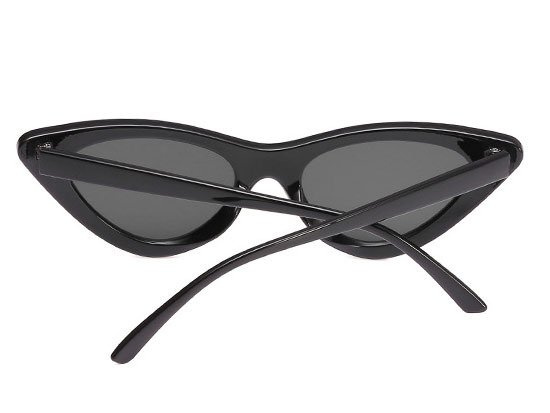 OKULARY PRZECIWSŁONECZNE damskie KOCIE OKO czarne