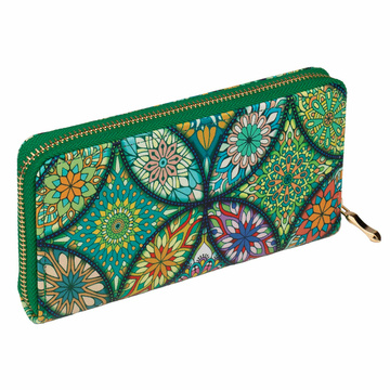 PORTFEL DAMSKI Alessio PORTMONETKA Miękki Styl Ludowy FOLK