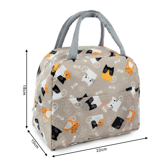 Alessio TORBA TERMICZNA ŚNIADANIOWA IZOLACYJNA do szkoły piknik LUNCH BOX