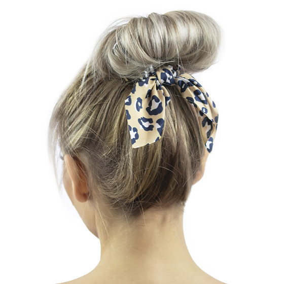GUMKA DO WŁOSÓW panterka SCRUNCHIE apaszka frotka