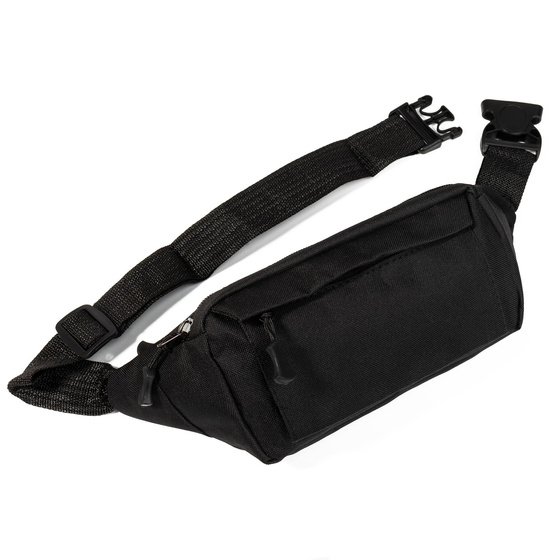 Torebka saszetka BIODRÓWKA NERKA męska POJEMNA z paskiem