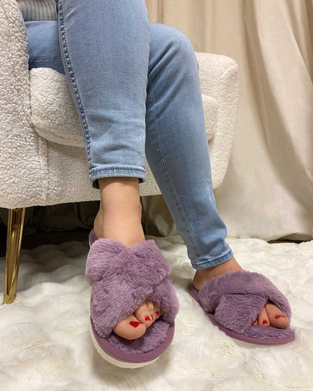 KAPCIE damskie Ciepłe PLUSZOWE CIAPY OCIEPLANE r. 40-41