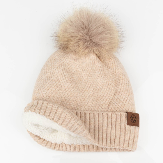 Alessio KOMPLET CZAPKA + KOMIN + RĘKAWICZKI DOTYKOWE ciepły POLAR ZIMOWY