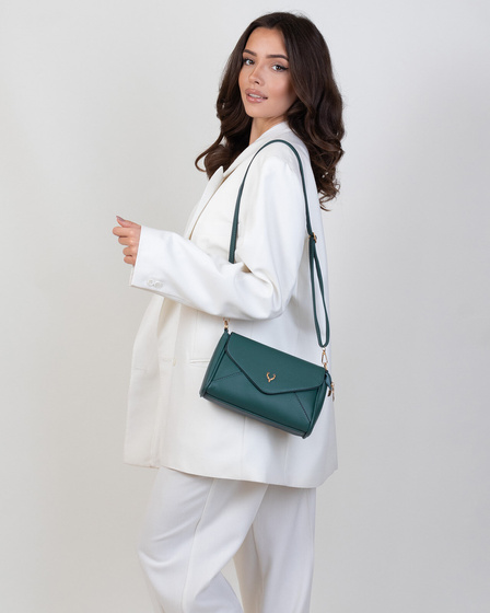 Alessio TOREBKA Damska CROSSBODY KOPERTÓWKA LISTONOSZKA na ramię PASEK