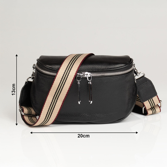 Alessio NERKA SASZETKA TOREBKA damska NA RAMIĘ lub na PAS CROSSBODY