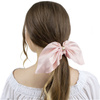 GUMKA do włosów frotka SCRUNCHIE KOKARDA łososiowa