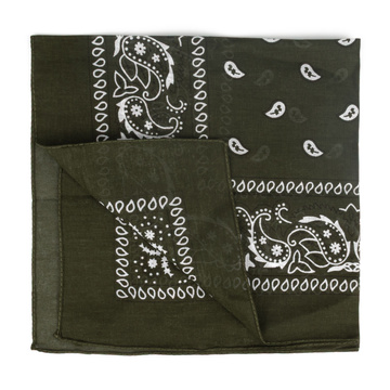 BANDAMKA BANDANA Alessio CHUSTKA CHUSTA butelkowa zieleń