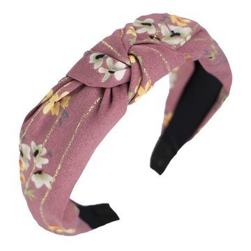 OPASKA DO WŁOSÓW KWIATY węzeł supeł TURBAN
