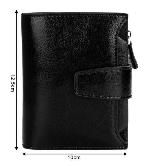 Alessio PORTFEL damski PORTMONETKA SKÓRA NATURALNA Pudełko PREZENTOWE