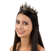 OZDOBA do włosów diadem KORONA wieczorowa cyrkonie