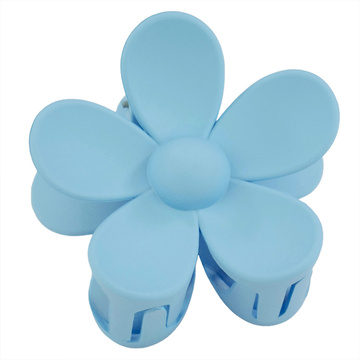 SPINKA DO WŁOSÓW duża klamra matowa klamerka żabka szczęka KWIAT