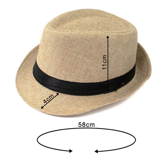 KAPELUSZ DAMSKI MĘSKI SŁOMKOWY lato PANAMA letni HAWANA