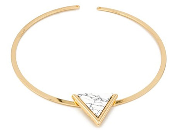 Choker NASZYJNIK wąski biały I