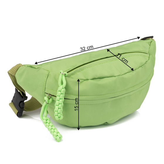 Alessio NERKA SASZETKA TOREBKA damska na PAS lub NA RAMIĘ CROSSBODY