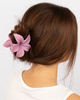 SPINKA DO WŁOSÓW klamra żabka szczęka Kwiat Plumerii KWIAT HAWAJSKI