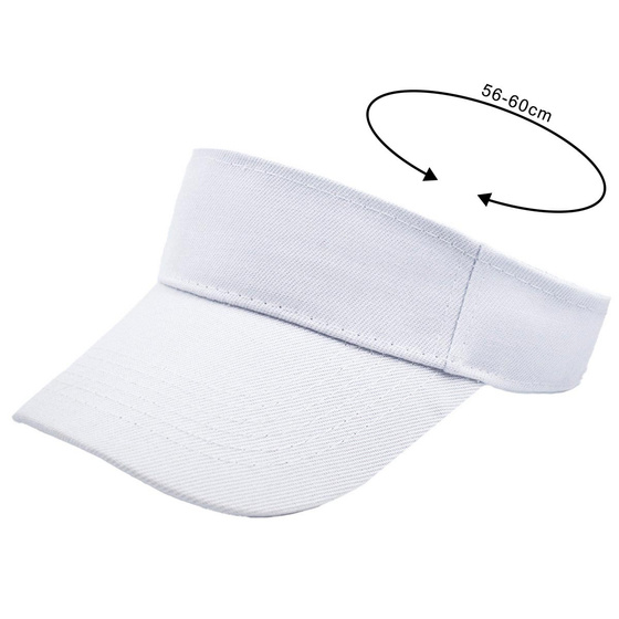 Daszek LETNI przeciwsłoneczny na głowę SPORTOWY