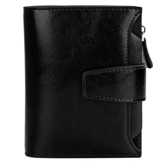 Alessio PORTFEL damski PORTMONETKA SKÓRA NATURALNA Pudełko PREZENTOWE