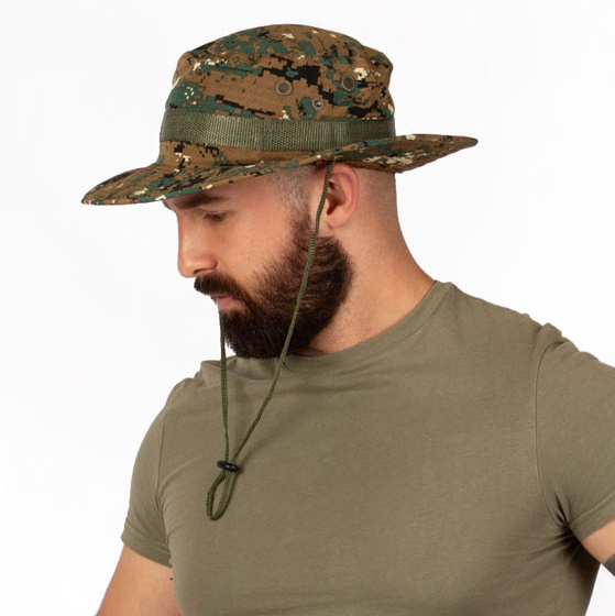 KAPELUSZ letni na ryby MĘSKI WĘDKARSKI bucket BONNIE HAT rybacki