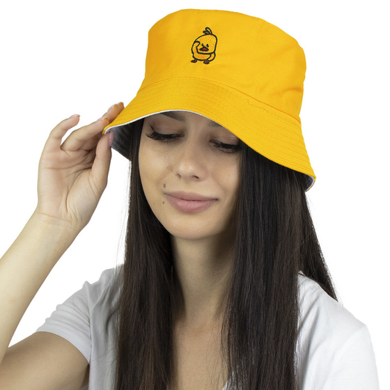 BUCKET HAT dwustronny KAPELUSZ RYBACKI kaczka