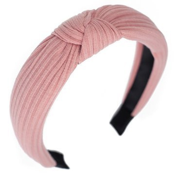 OPASKA DO WŁOSÓW różowa WĘZEŁ szeroka TURBAN