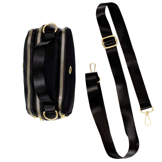 TOREBKA mała damska KLASYCZNA torba miejska kuferek LISTONOSZKA