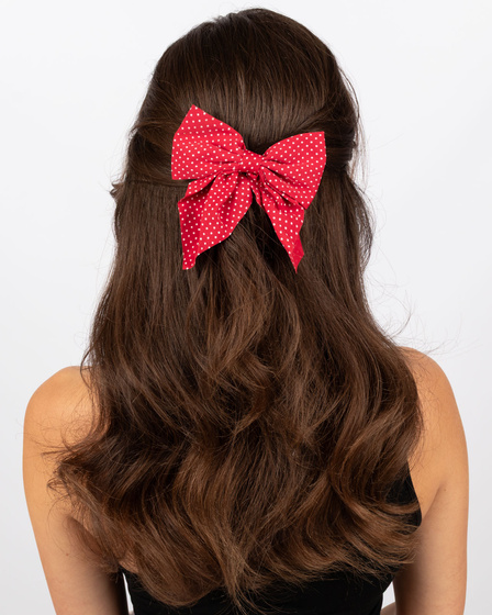 SPINKA DO WŁOSÓW kokardka do włosów elegancka modna klasyczna na klamerce