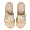 KAPCIE damskie Alessio domowe KWIATY Lekkie Miękkie FOLK r. 40-41