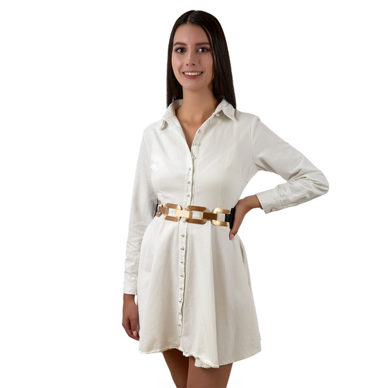 PASEK damski szeroki ELASTYCZNY PAS gumowy