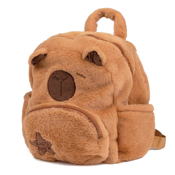 PLUSZOWY PLECAK KAPIBARA Alessio TORBA do PRZEDSZKOLA do SZKOŁY KAPIBARA
