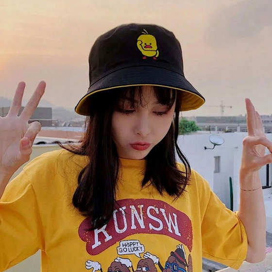 BUCKET HAT KAPELUSZ RYBACKI dwustronny kaczka