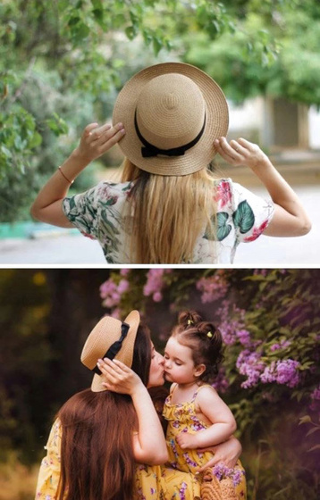 KAPELUSZ pleciony damski KANOTIER (boater) małe rondo LATO KOKARDA