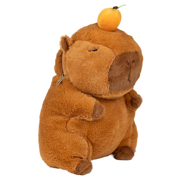 PLECAK SZKOLNY dla Dziewczynki Chłopca Przedszkolaka Kapibara PLUSZOWY DUŻY