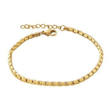 Bransoletka delikatna STAL SZLACHETNA POZŁACANA