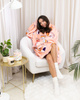 KOCOBLUZA KOC BLUZA CIEPŁA 2w1 GRUBA XXL FUTRZAK POLAR z kapturem OVERSIZE