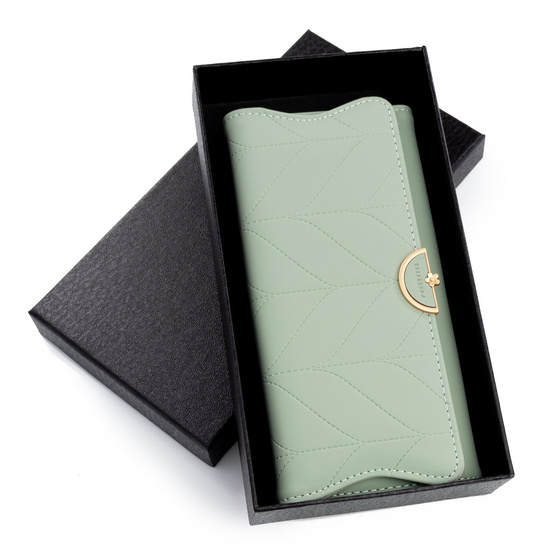 Alessio PORTFEL damski DUŻY PORTMONETKA Pudełko PREZENTOWE