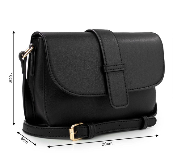 Alessio TOREBKA Damska KLASYCZNA TORBA na ramię VINTAGE