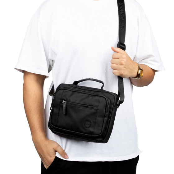 Alessio TORBA męska listonoszka NA RAMIĘ z rączką WODOODPORNA Saszetka