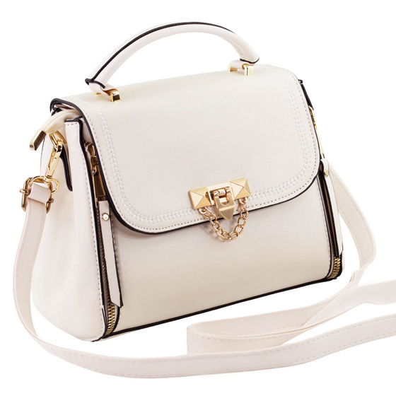 Alessio TOREBKA mała MIEJSKA KUFEREK torba DAMSKA na ramię LISTONOSZKA