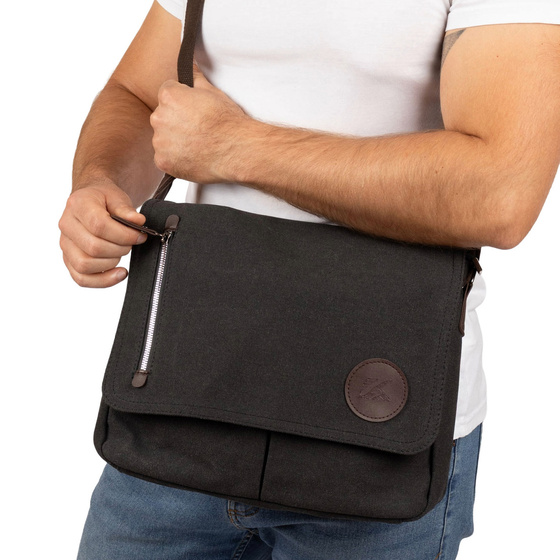 TORBA na ramię DUŻA miejska LISTONOSZKA