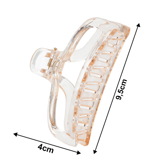 KLAMRA DO WŁOSÓW klamerka szczęka SPINKA długa