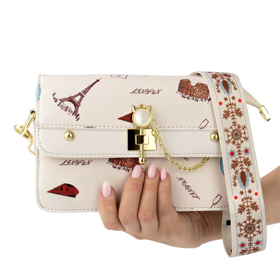 Alessio TOREBKA mała miejska KUFEREK torba DAMSKA LISTONOSZKA