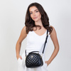 Alessio TOREBKA Damska listonoszka PIKOWANA PASEK QUILTED CROSSBODY