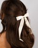 SPINKA DO WŁOSÓW kokarda wstążka długa cienka elegancka delikatna