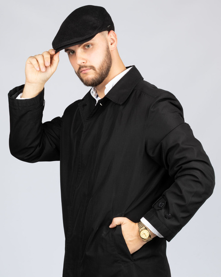 KASZKIET Męski Alessio Stylowy Elegancki FLAT CAP Jesień Zima Czapka RETRO