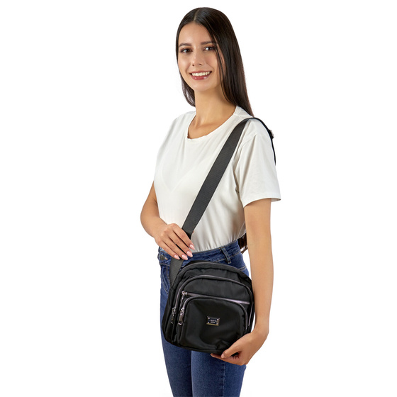 LISTONOSZKA torebka damska torba MAŁA na ramię MIEJSKA