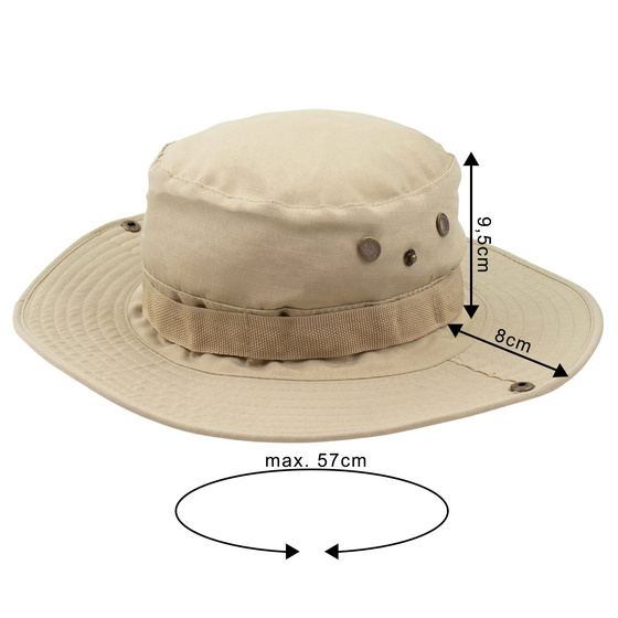 KAPELUSZ WĘDKARSKI na ryby BONNIE HAT męski bucket letni rybacki