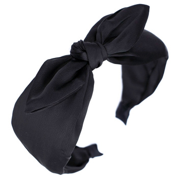 OPASKA DO WŁOSÓW kokarda SZEROKA węzeł pin up gładka