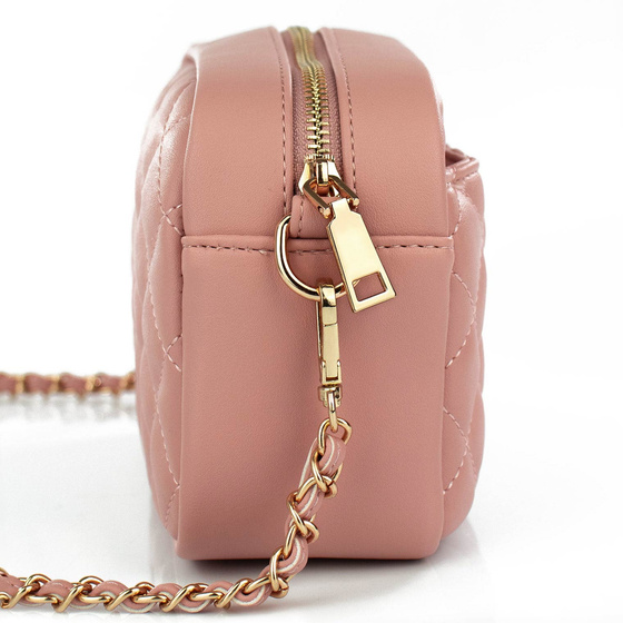 Alessio TOREBKA Damska PIKOWANA CROSSBODY na ramię łańcuszek QUILTED