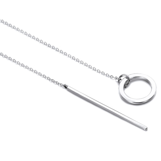 Naszyjnik CELEBRYTKA krawatka STAL SZLACHETNA