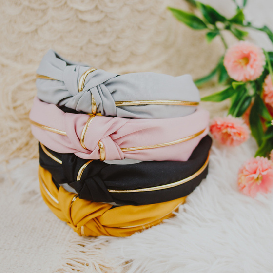 OPASKA DO WŁOSÓW WĘZEŁ turban PIN UP supeł